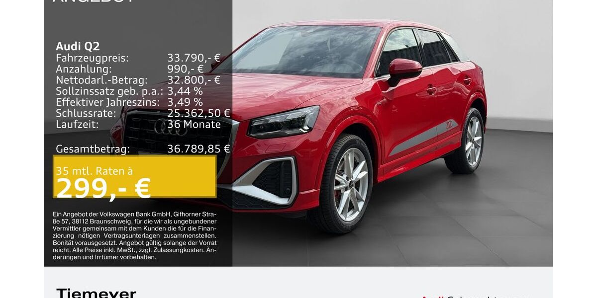 Audi Q2 8.063 km 29.980 &euro; Dorsten 46284