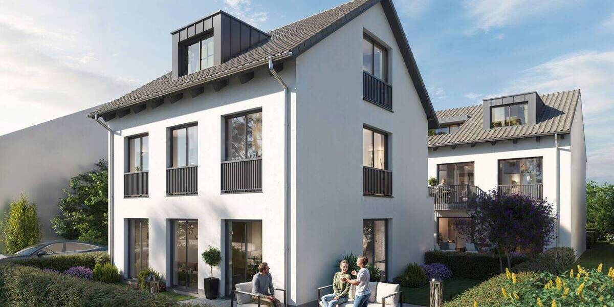 Etagenwohnung Unterföhring - 2 Zimmer, 59 m&sup2;, 679.000&euro; | Angebot:25702378