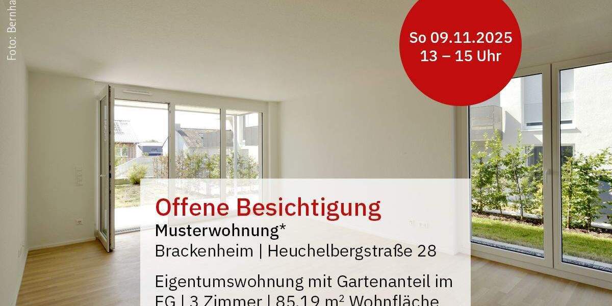 3-Zimmer-Wohnung in Brackenheim »Theodor-Heuss-Siedlung Haus 2« 3 zimmer