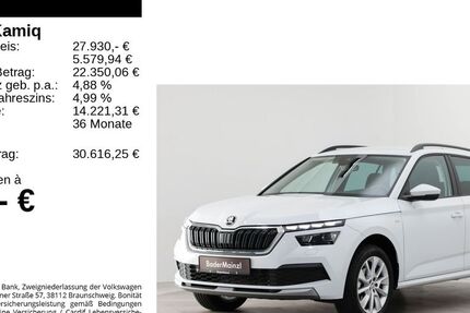 Skoda Kamiq 14.187 km 25.960 &euro; Feldkirchen/Westerham 83620