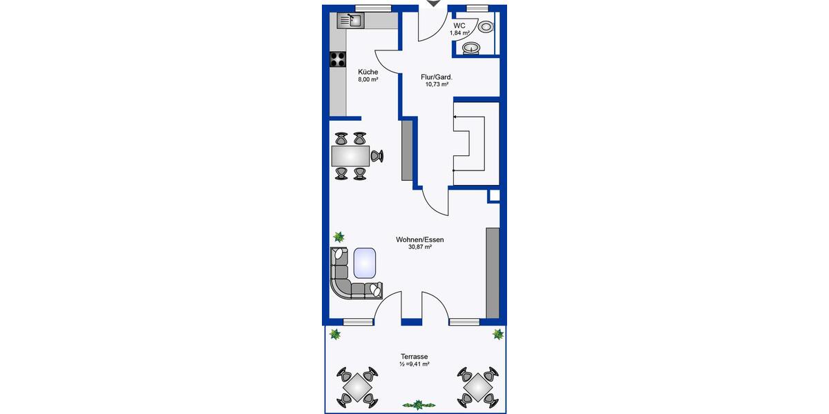 Reihenhaus Geretsried - 5 Zimmer, 159 m&sup2;, 2.250&euro; | Angebot:25256425