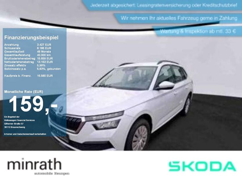 Skoda Kamiq 61.723 km 16.130 € Moers 47441
