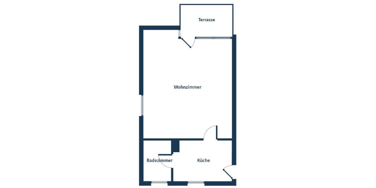 Erdgeschoßwohnung Bremen Oberneuland - 1 Zimmer, 43 m&sup2;, 112.500&euro; | Angebot:24991870