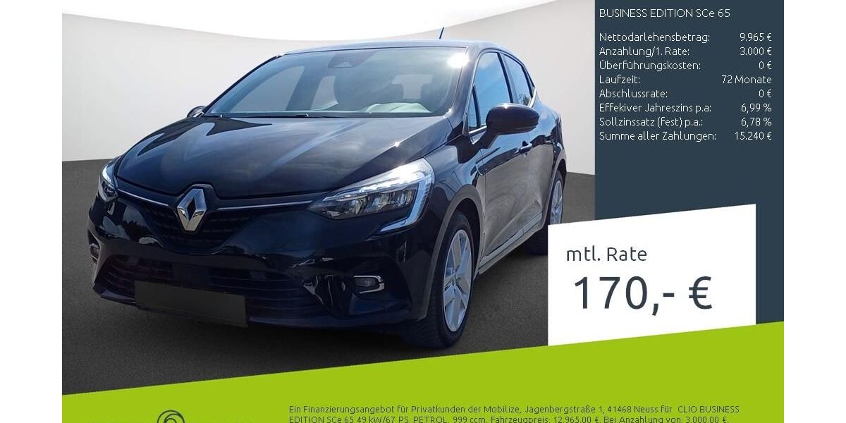 Renault Clio 35.797 km 12.965 &euro; Stuhr 28816