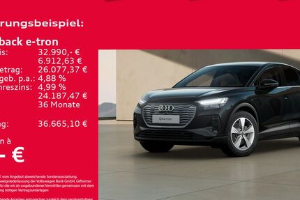 Audi Q4 e-tron 52.382 km 32.990 &euro; Hannover 30179