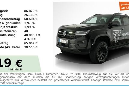 VW Amarok 9.950 km 77.880 &euro; Nürnberg 90441