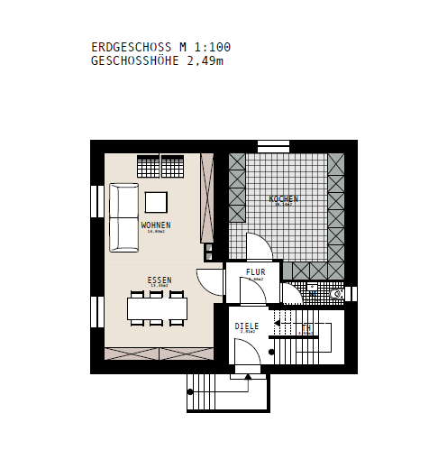 Einfamilienhaus Rehlingen-Siersburg Rehlingen - 4 Zimmer, 111 m&sup2;, 149.000&euro; | Angebot:25996098