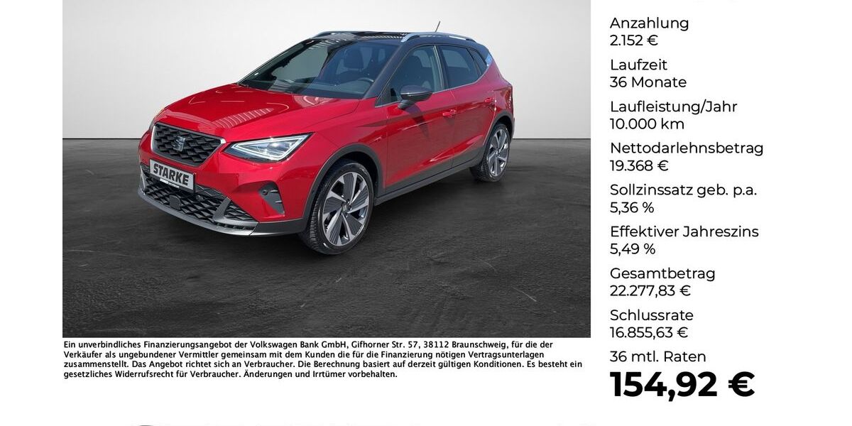 Seat Arona 26.312 km 21.520 &euro; Vechta 49377