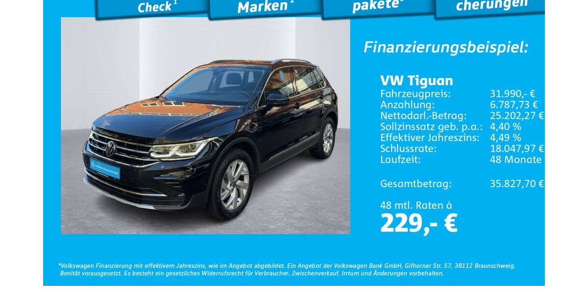 VW Tiguan 27.489 km 30.888 &euro; Hamburg 22303