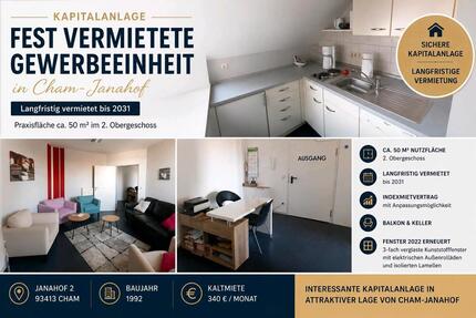 Wohnung Cham - 2 Zimmer, 50 m&sup2;, 145.000&euro; | Angebot:27226195