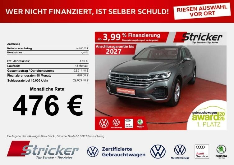 VW Touareg 58.414 km 43.949 &euro; Horn-Bad Meinberg 32805
