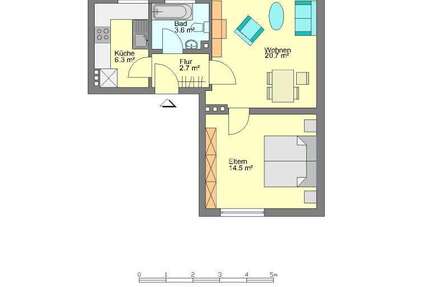 Wohnung Detmold Jerxen - 3 Zimmer, 66 m&sup2;, 459&euro; | Angebot:27339451