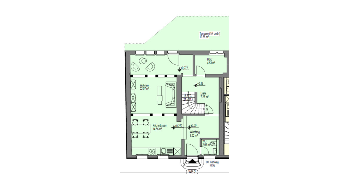 Doppelhaushälfte Wuppertal Gemarkung Nächstebreck - 5 Zimmer, 143 m&sup2;, 1.850&euro; | Angebot:24875910