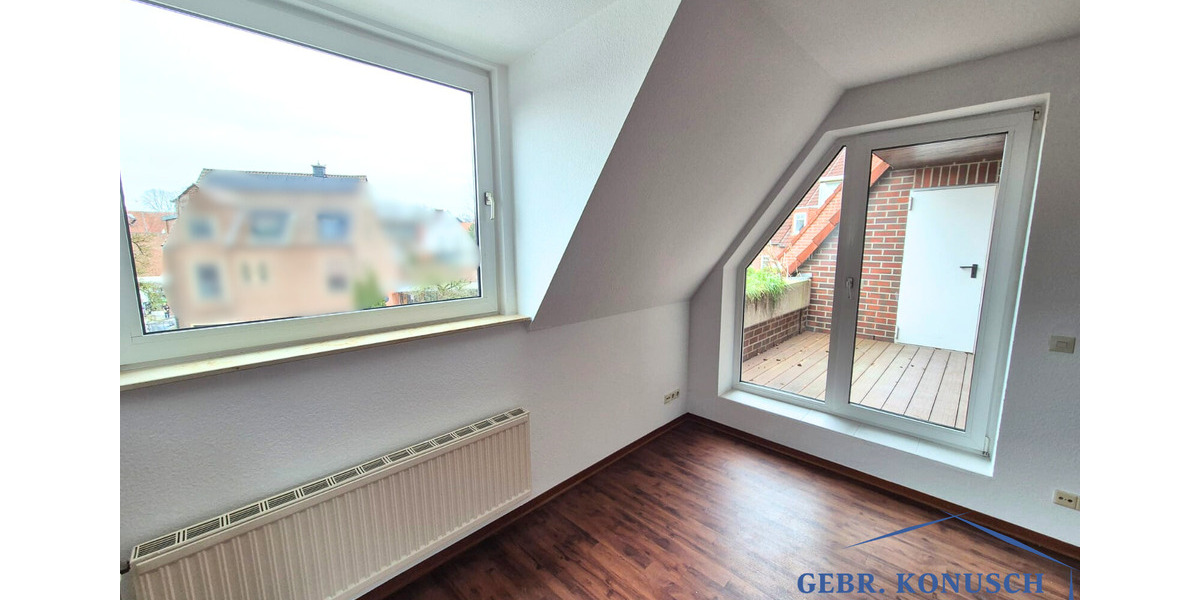 Dachgeschoßwohnung Meppen - 3 Zimmer, 105 m&sup2;, 920&euro; | Angebot:25882015