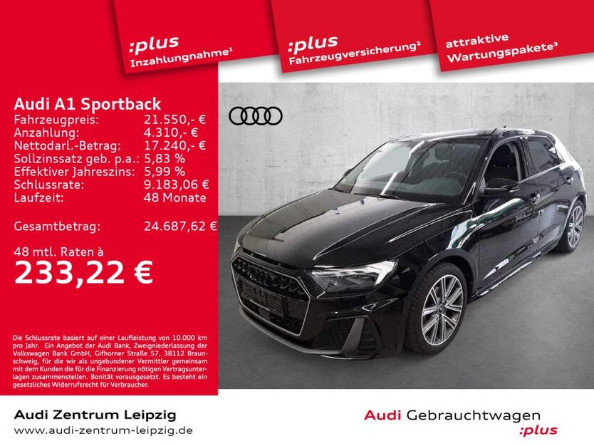 Audi A1 44.518 km 21.550 € Leipzig 04277