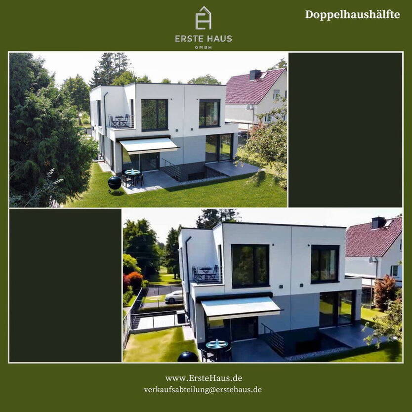 Modernes Neubau-Haus 2025 (A+) mit EinliegerWohnung - 170 m², 5 SZ, 3 Bäder, provisionsfrei