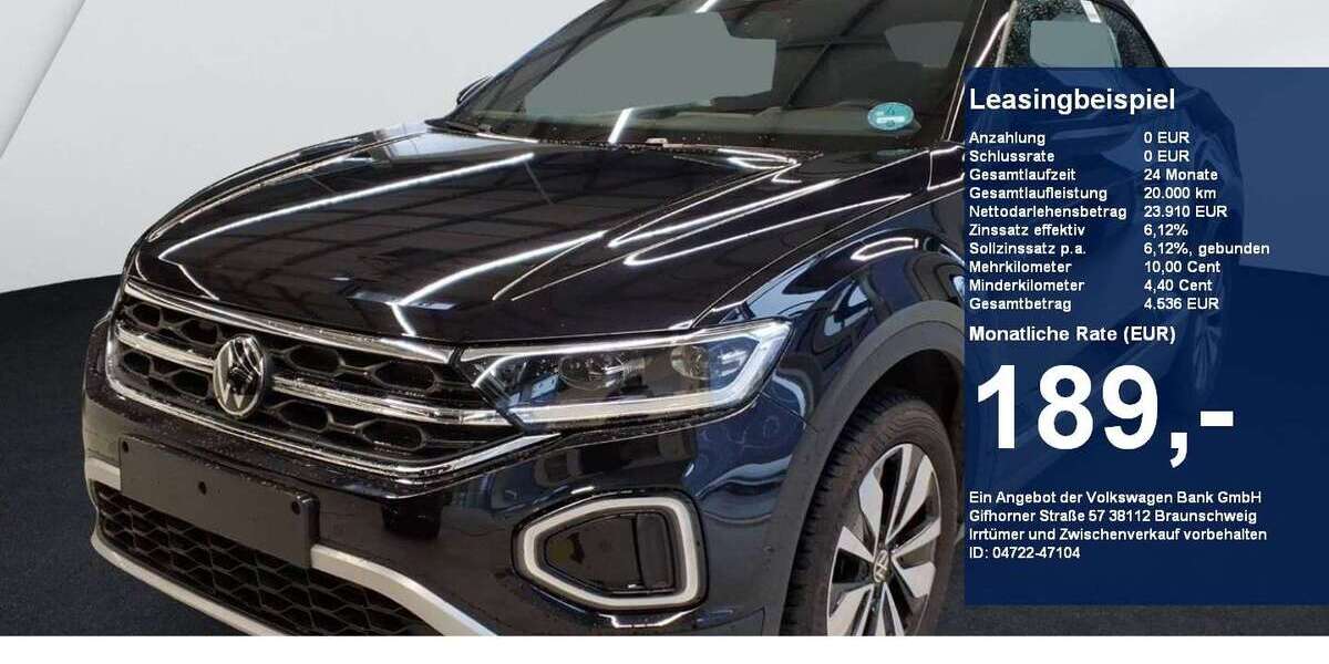 VW T-Roc 18.930 km 23.910 &euro; Vilsbiburg LK Landshut 84137