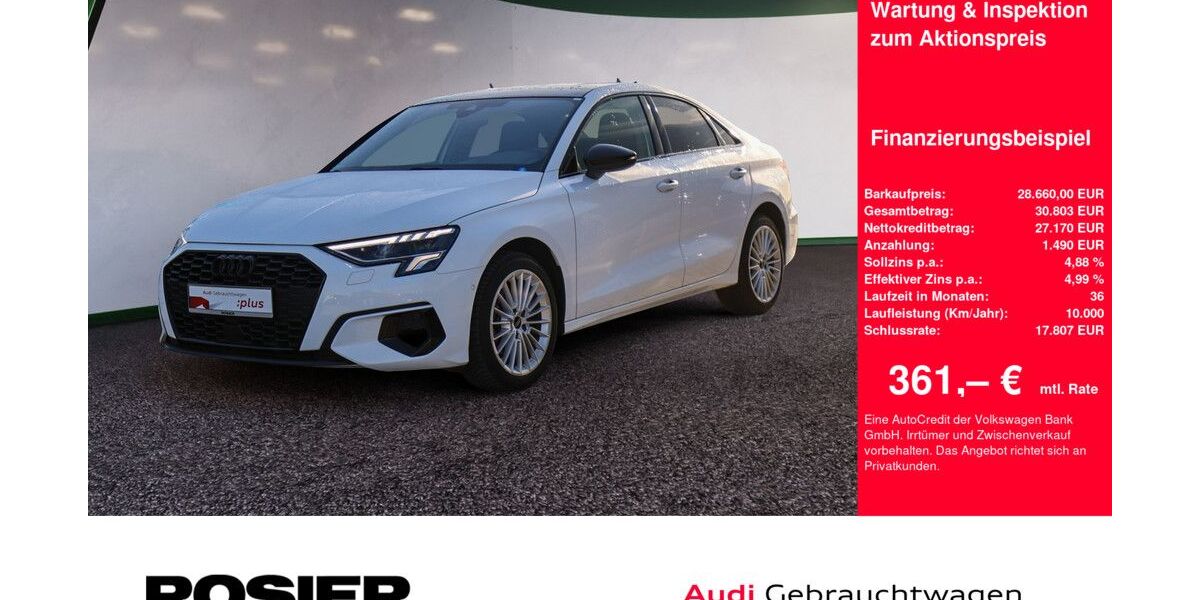 Audi A3 30.061 km 28.330 &euro; Menden 58706