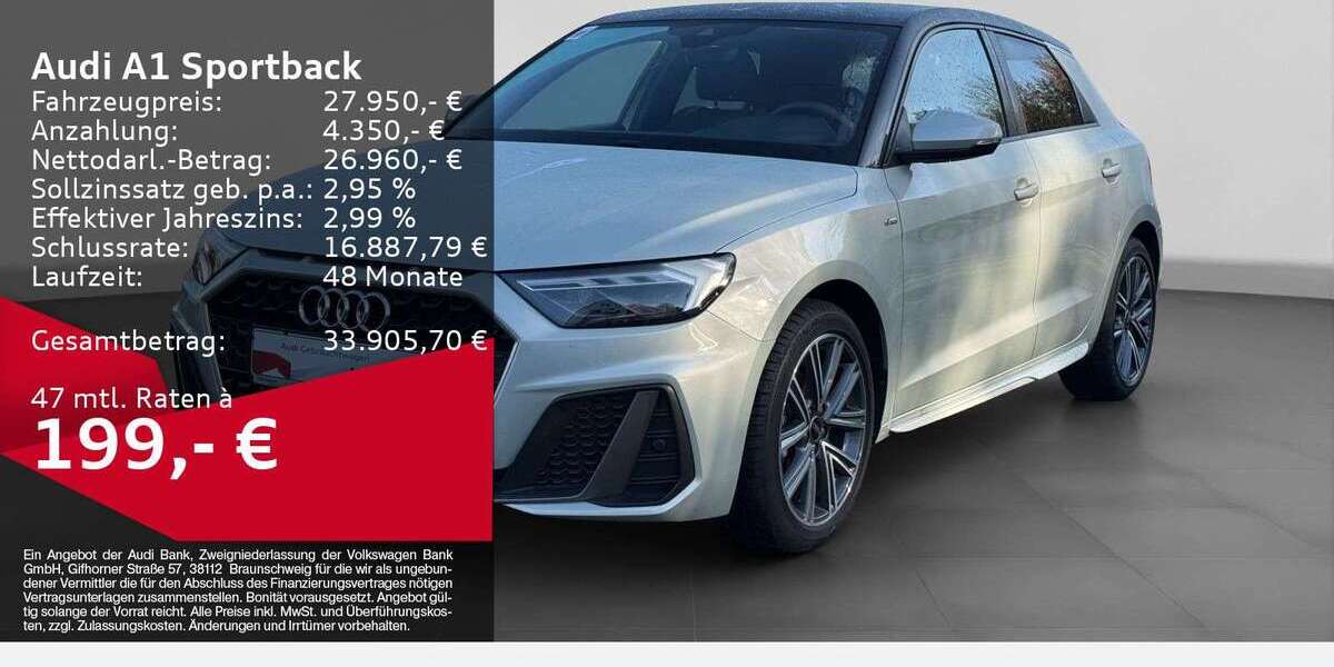 Audi A1 7.826 km 26.720 &euro; Dorsten 46284