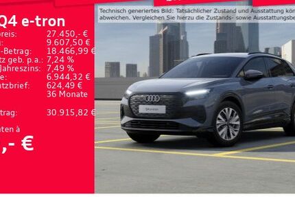 Audi Q4 e-tron 52.282 km 27.350 &euro; Frankfurt am Main 60326