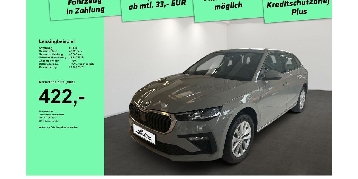 Skoda Scala 15.905 km 27.280 &euro; Memmingen 87700