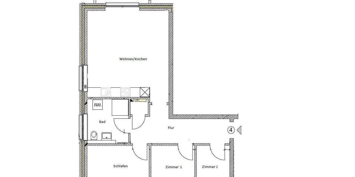 3,5 Zi-Neubau-Wohnung Kirchwerder Hausdeich in 21037 Hamburg - Ein Angebot von IVD-HAUSVERWALTUNG GERD VON DER HEIDE Immobilien GmbH 3 zimmer