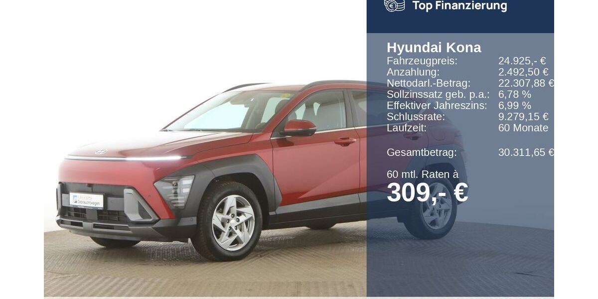 Hyundai KONA 26.268 km 24.925 &euro; Jesteburg 21266