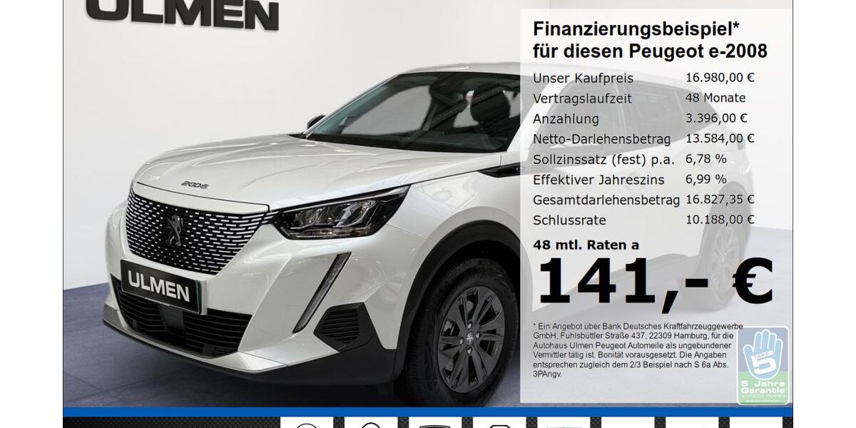 Peugeot 2008 21.675 km 16.980 &euro; Düsseldorf 40233