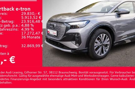 Audi Q4 e-tron 31.500 km 29.830 &euro; Heilbronn 74074