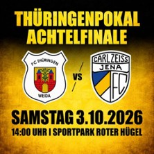 Landespokal-Achtelfinale 03.10.2026 SPORTPARK ROTER HÜGEL
