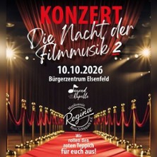 Die Nacht der Filmmusik 2 10.10.2026 Bürgerzentrum Elsenfeld