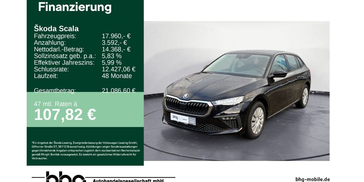 Skoda Scala 14.804 km 17.960 &euro; Balingen 72336