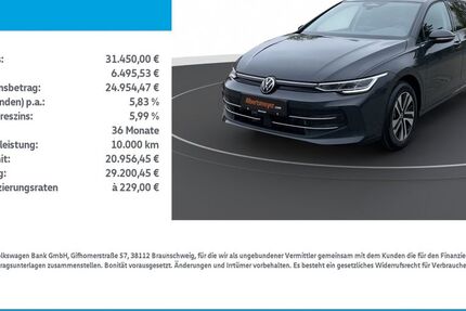 VW Golf 9.999 km 31.450 &euro; Mühlhausen/Thüringen 99974