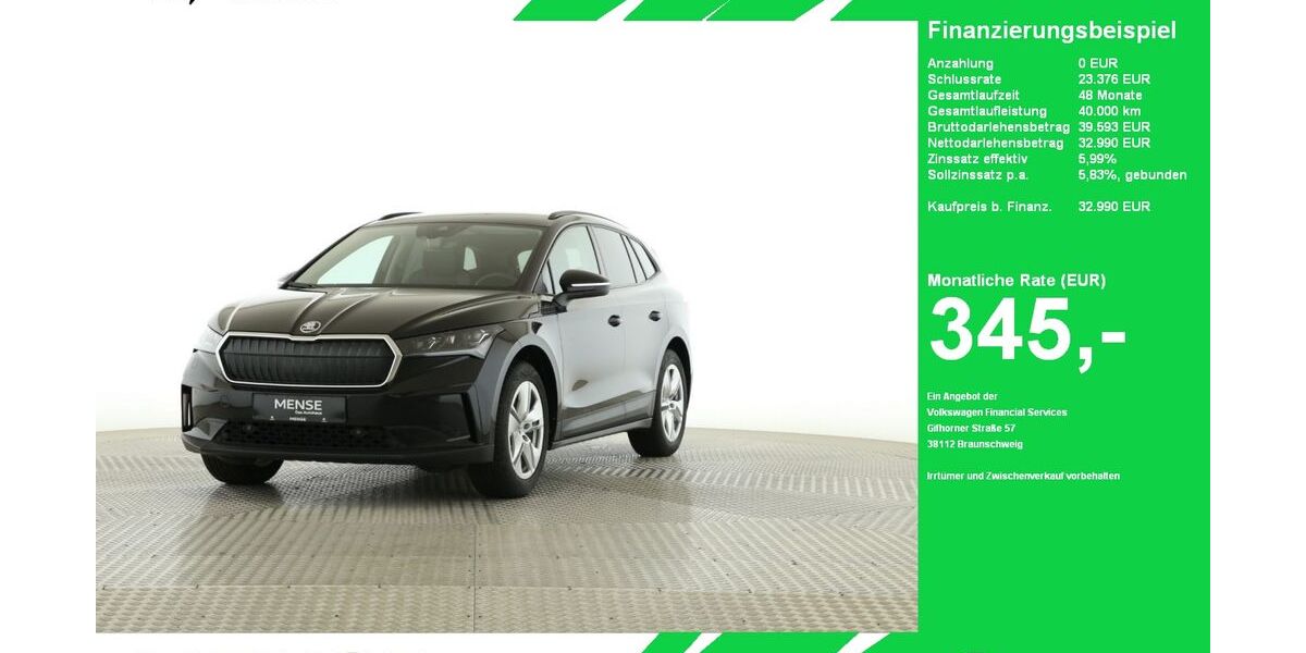 Skoda Enyaq 23.653 km 32.755 &euro; Oelde (Stromberg) 59302