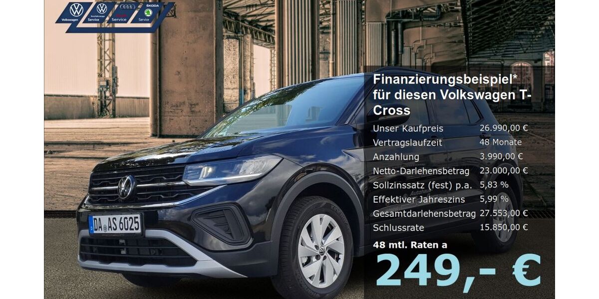 VW T-Cross 5.000 km 25.950 € Griesheim 64347