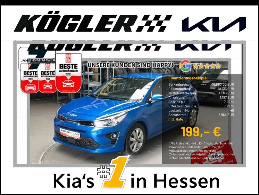 Kia Rio 40.080 km 15.440 € Rosbach | Frankfurt Nord 61191