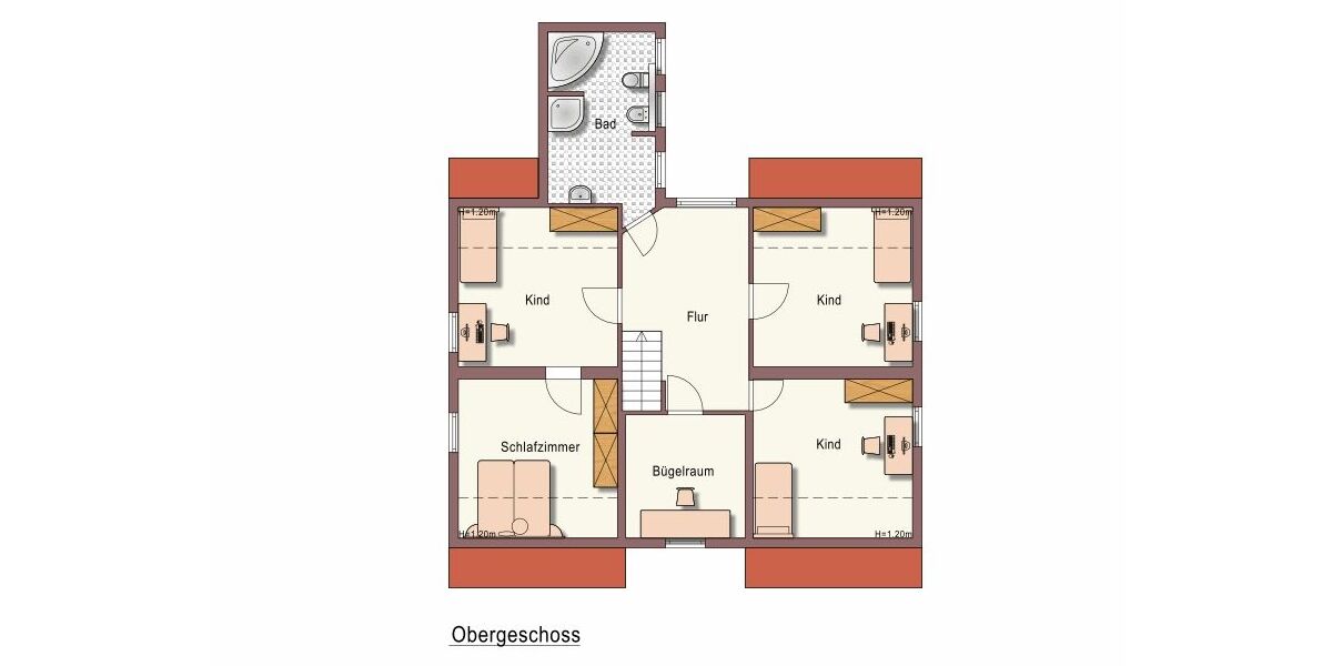 Provisionsfrei* Geräumiges, zentralgelegenes 6-Zimmer Einfamilienhaus mit Gewerbeeinheit in Eilshausen - Einfamilienhaus Hiddenhausen | Angebot:26689390