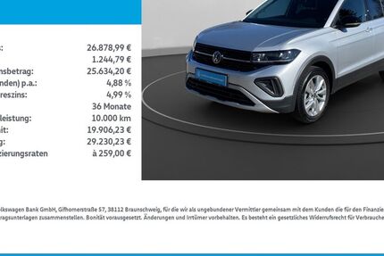 VW T-Cross 14.400 km 25.938 &euro; Mühlhausen/Thüringen 99974
