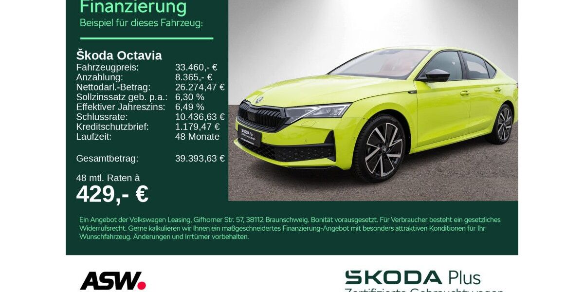 Skoda Octavia 20.300 km 33.460 &euro; Bad Rappenau 74906