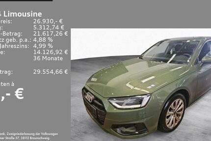 Audi A4 37.700 km 26.930 &euro; Feldkirchen/Westerham 83620