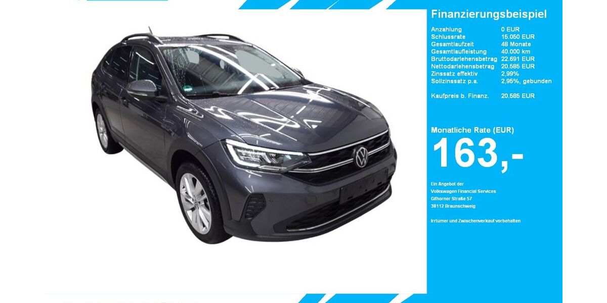VW Taigo 6.161 km 20.585 &euro; Gütersloh 33334