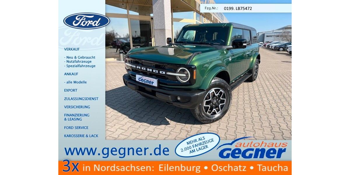 Ford Bronco 4.524 km 46.840 &euro; Eilenburg 04838