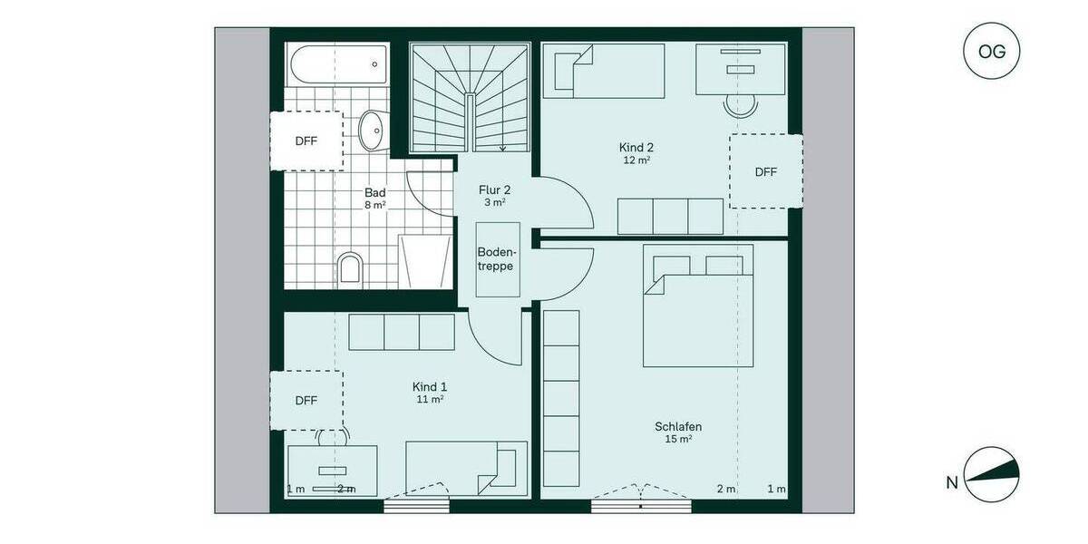 Doppelhaushälfte Müllrose - 4 Zimmer, 114 m&sup2;, 364.900&euro; | Angebot:25664203