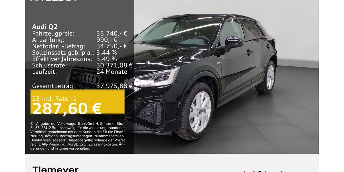 Audi Q2 9.522 km 34.290 &euro; Bochum 44809