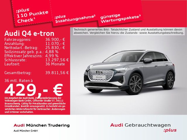 Audi Q4 e-tron 46.123 km 36.900 &euro; München 81825