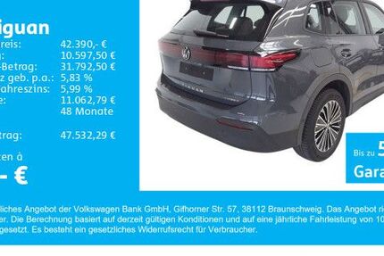 VW Tiguan 5.200 km 42.390 &euro; Gersthofen 86368