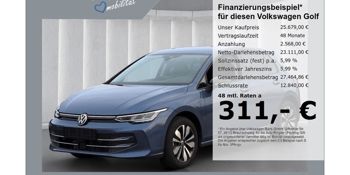 VW Golf 6.674 km 25.679 &euro; Pocking 94060