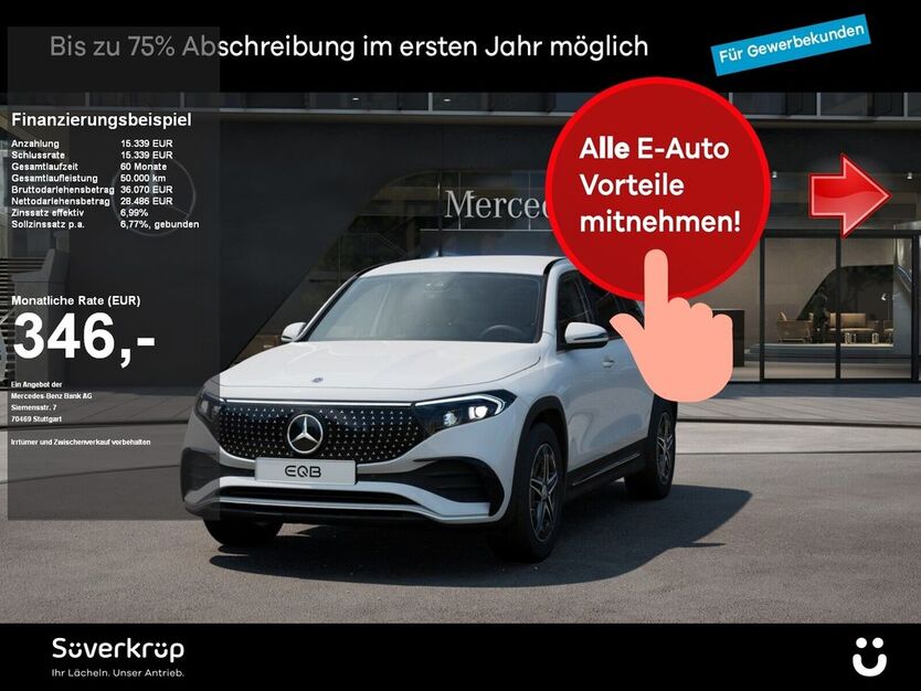 Mercedes-Benz EQB 3.600 km 43.825 € Kiel 24148