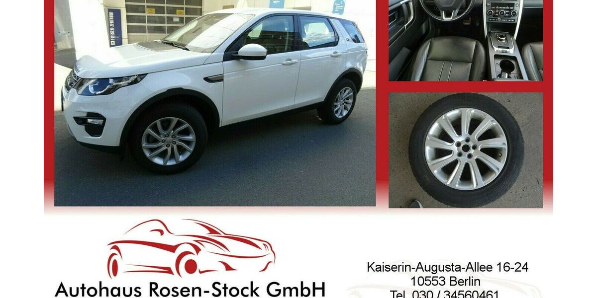 Land Rover Discovery Sport 83.854 km 15.900 &euro; Berlin 10553