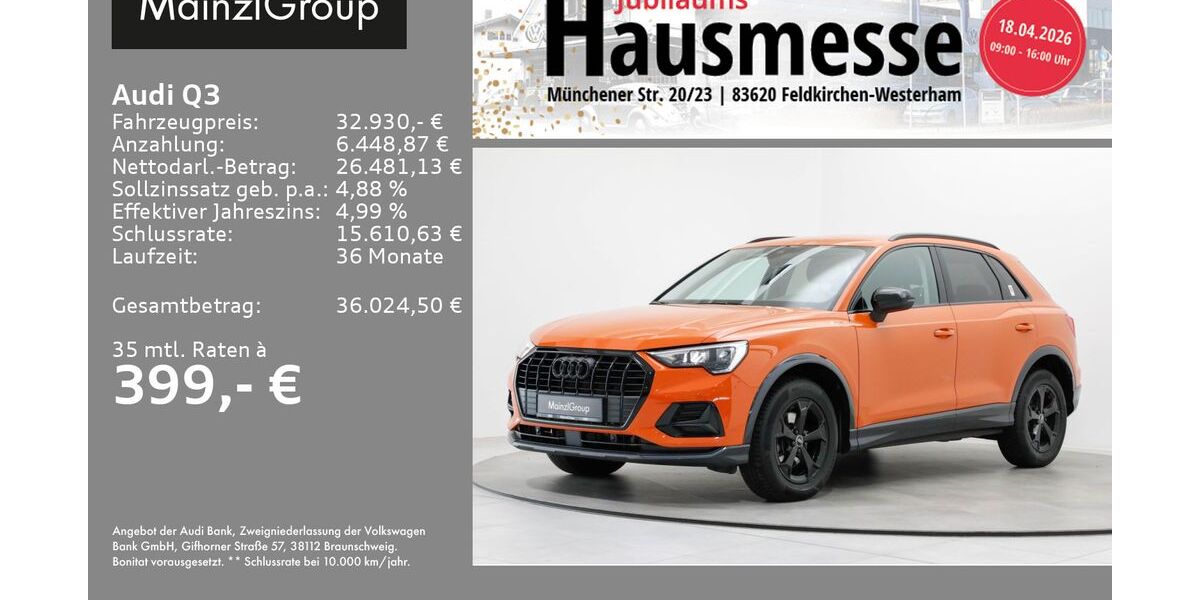 Audi Q3 49.700 km 32.930 &euro; Feldkirchen/Westerham 83620